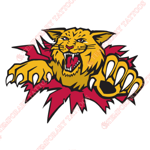 Moncton Wildcats Customize Temporary Tattoos Stickers NO.7441
